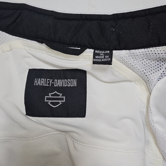 Harley-Davidson XL sturdy mesh jacket with body armor. New without tags - Picture 16 of 16